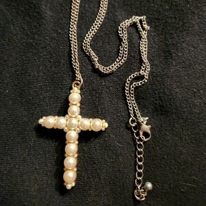 Vintage Cross Pendent Necklace